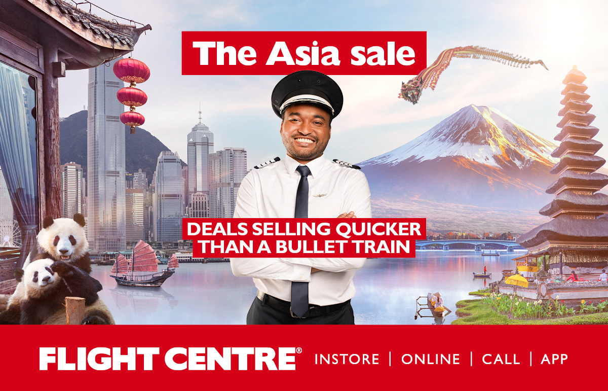 Flight Centre: The Asia sale