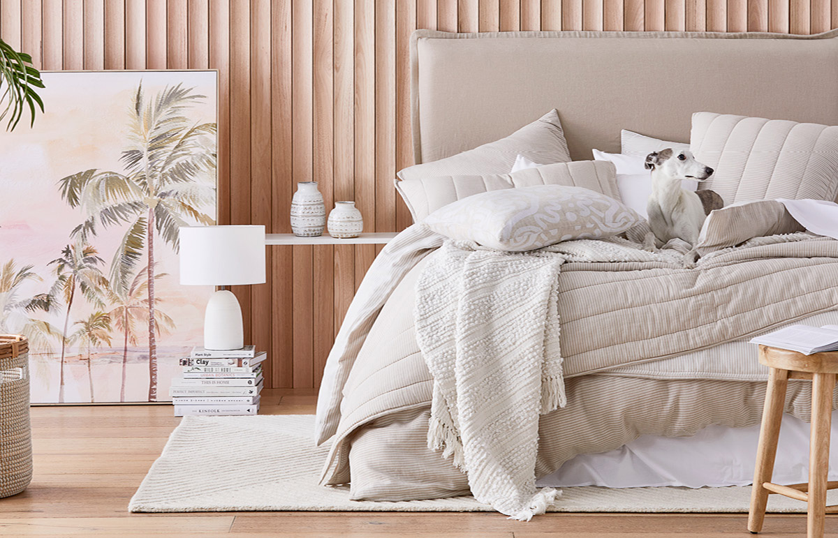 Fall for timeless styles. Linen Lovers save up to 30% on bedlinen*