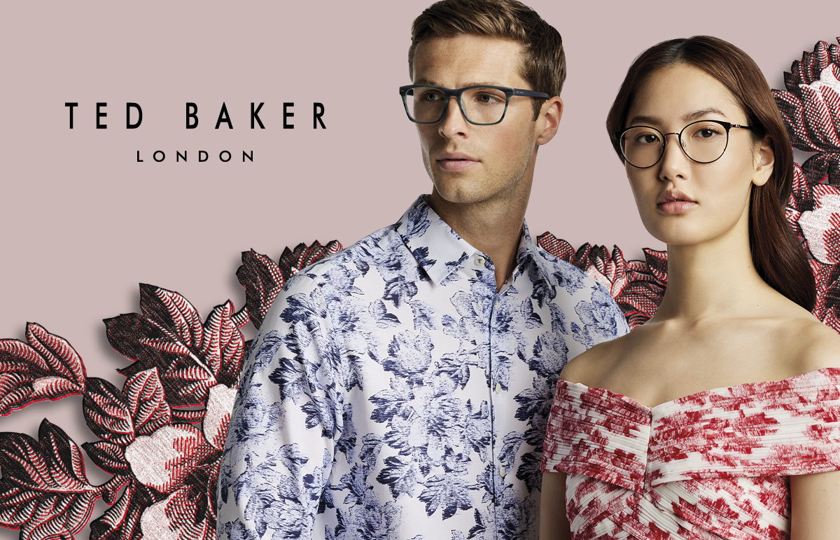New Ted Baker frames only at Specsavers 