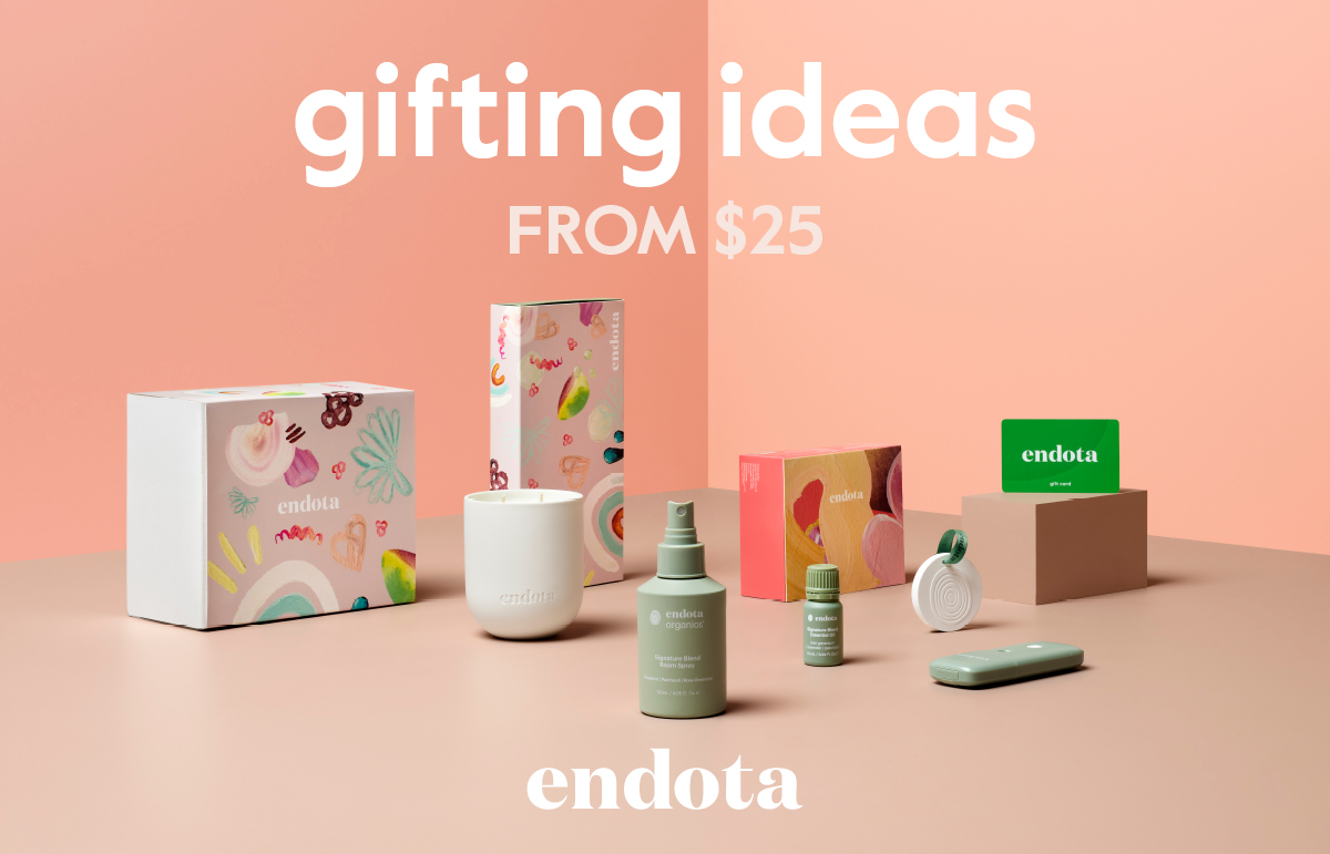 gifting ideas from $25 at endota 